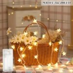 1Pc String Lights 10, 20, 30, 40, 80, Led Star String Lights, Battery Box Power Supply Fairy String Lights, Wedding Party, New Year, Warm White - Image 5