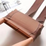 Solid Slim Pantyhose, High Waist Elastic Footed Pantyhose, Women'S Stockings & Hosiery