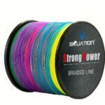 500M-546Yds 300M-328Yds Super Strong Fishing Line, 4-Strand Multifilament Pe Anti-Abrasion Braided Line For Smooth Long Casting - Image 2