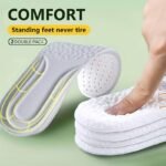 New Memory Foam Sport Insoles For Shoes Sole Cushion Running Comfortable And Breathable