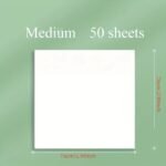 50 Sheets Of Transparent Sticky Notes - Perfect For School, Office, And Journaling! - Image 4