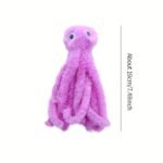 Cat Toy Cute Octopus Shaped Plush Toy Bite-Resistant Grinding Teeth Interactive Play Pet Supplies - Image 2