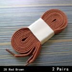 2 Pairs Durable Flat Shoelaces For Sneakers Canvas Shoes, Women & Men - Image 35