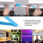Cycg Smart Rgb Led Strip Lights With Music Sync & App/Remote Control, - Rgb Color Changing Lights With Dimmer, 1M/3M/5M/10M/20M/50M Lengths For Home, Party, Bedroom, Rgb Strip For Smart Device Control (Compatible With Smart - Image 11