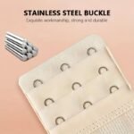 Bra Extension Buckle, Comfy Stainless 3 Rows 4 Hook Bra Strap Extenders, Women'S Lingerie & Underwear Accessories - Image 8
