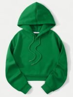 Solid Drawstring Hoodies, Casual Long Sleeve Versatile Sweatshirt, Women'S Clothing - Image 7