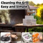 Bbq Grill Cleaning Brick - Pumice Stone For Barbecue Rack & Outdoor Kitchen, Non-Scratch, Easy To Shred, Essential Bbq Tool, Grill Cleaning Brick - Image 4