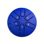 7.62Cm 6-Note Mini Ethereal Drum For Meditation, Percussion, Instruments, Music, Yoga, Education, Black/Green/Purple/Navy/Golden - Image 7