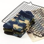 3 Pairs Of Men'S Camouflage Compression Socks, Comfy Breathable Socks For Outdoor Wearing All Seasons Wearing - Image 4