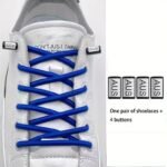 Never Tie Your Shoes Again - 1 Pair Of 100Cm/39.4In Elastic No Tie Shoelaces Fits Fit For Adults & Youngsters, Perfect For Sneakers, Shoe Accessories - Image 8