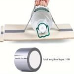 Super Adhesive Fabric Duct Tape, Carpet Waterproof Tape, High Viscosity Silver Gray Tape, Diy Home Decoration 10 Meter Reinstallation Tape - Image 10