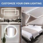 15.24Meter/9.75Meter/4.88Meter Usb Led Strip Lights, 5V 2835 White/Warm White Led With Switch Button, Flexible Usb Tape, Adhesive, Cuttable For Tv Backlight, Bedroom, Cabinet, Kitchen, Diy Lighting - Nbbuff - Image 4