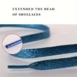 1 Pair Glitter Colorful Fashion Sneakers Flat Shoelaces Shoestrings For Sneakers Skates Sport Shoes Boots - Image 14
