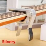 Aluminum Alloy Guitar Capo - Quick-Change Adjustable Clamp For Acoustic, Electric, Classical & Ukulele - 5 Colors (White, Red, Blue, Golden, Black) - Durable Tone Adjusting Tool For Musicians, Guitar Accessories, Musical Instrument Accessory, Compact Accessory, Precision Mechanism, Acoustic Players - Image 12