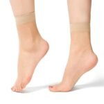 10 Pairs Sheer Ankle Sock Lady Nylon Socks For Women Ankle High Sock Sheer Stocking One Size - Image 4