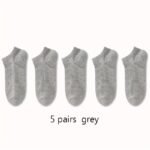 1/5/10/30 Pairs Of Socks For Men And Women, Black And White Thin Ankle Socks, No-Wash, Deodorant, Sweat Absorbing, Summer Thin, Foot Bath, Boat Socks, Sweat-Resistant - Image 4