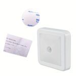 Led Night Light Motion Sensor Light Intelligent Pir For Bathroom Bedside Corridor Aisle Toilet Staircase Cabinet Lighting(Without Battery), Toilet Area Illumination, Bathroom Night Light, Sensor-Activated Lighting, Wall Mounted Light, Minimalist Night Light, Modern Pir Light, Energy Efficient Leds, Durable Housing, Nighttime Navigation Aid - Image 12