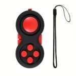 8-Function Fidget Game Controller, Rubberized Stress Relief Handheld Gadget With Lanyard, Multi-Color Plastic, Focus Toy For Anxiety Reduction - Image 13