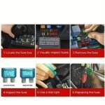 60Pcs Bagged Insurance Sheet, Car Fuse, Small Size 5A/10A/15A/20A/25A/30A - Image 6