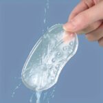 1 Pair/2 Pairs/5 Pairs Gel Heel Cushion Inserts, Transparent Silicone Anti-Slip Shoe Pads For High Heels, Comfortable Half Size Pads For Women'S Footwear - Image 9