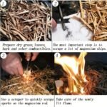 Waterproof Magnesium Flint Fire Starter - Heavy-Duty Magnesium Fire Stone With Flint, Grip & Lock - Portable Survival Lighter For Camping, Emergencies, Bushcraft - Compatible With Magnesium Bars/Rods - Ideal For, Backpacking, Survival Kits - No - Image 5