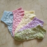 5 Pairs Of Women'S Summer Thin Short Socks, Low-Cut Boat Socks, White Trendy Versatile Cute Ankle Socks. - Image 17