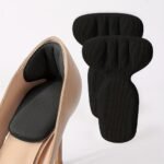 1 Pair 2-In-1 T-Shaped Foam Heel Stickers For Women'S High Heels, Half Size Pads With Thickened Anti-Slip And Anti-Fraying Shoe Heel Inserts - Image 2