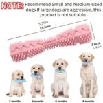 Durable Dog Chew Stick, Toothbrush For Tooth Cleaning And Massage - Soft Rubber Pet Toy - Image 2