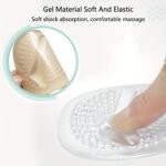 1Pair Silicone Forefoot Pads, Non-Slip Foot Pads For High Heels, Half Size Pads - Image 4