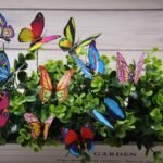 10Pcs Colorful Butterfly Stakes, 3D Artificial Butterfly Decor, Garden & Patio Decor, Random Pattern - Image 4