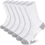 6 Pairs Of Sports Socks, Buffered Running Socks, Breathable Outdoor Sports Socks - Image 3