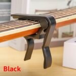 Aluminum Alloy Guitar Capo - Quick-Change Adjustable Clamp For Acoustic, Electric, Classical & Ukulele - 5 Colors (White, Red, Blue, Golden, Black) - Durable Tone Adjusting Tool For Musicians, Guitar Accessories, Musical Instrument Accessory, Compact Accessory, Precision Mechanism, Acoustic Players - Image 10