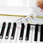 Silicone Piano Note Stickers - 88/61 Key Thin & Washable, Color-Coded For Easy Learning, Durable & Reusable, Perfect For Electronic Keyboards, Piano Accessories, Music Education, And Home Practice, Piano Accessories, Keyboard Learning Aid, Colorcoded Design, Washable Stickers - Image 2