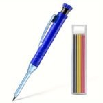 Solid Carpenter Mechanical Pencil With Sharpener For Woodworking Construction Long Head Carpenter Pencil Stationery Supplies - Image 7