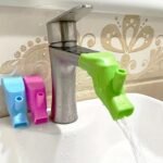 Bathroom Sink Nozzle Faucet Extender, Rubber Elastic Water Tap Extension, Kitchen Faucet Accessories For Hand Washing - Image 9