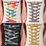 1Pair Free-Tie Shoelaces With Rhinestone Buckles, Fashion Elastic Lazy Shoelaces For Sneakers Canvas Shoes Skate Shoes, Women & Men - Image 12