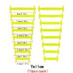 16Pcs Silicone No Tie Shoe Laces, Creative Lazy Shoelaces - Image 21