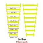 16Pcs Per Pack Of Elastic Silicone Shoelaces With No-Tie Clips, Versatile And Creative Design. - Image 20