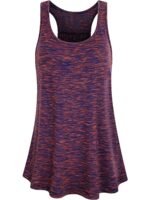 Plus Size Solid Wide Strap Tank Tops, Women'S Plus Slight Stretch Round Neck Basic Tank Tops - Image 3