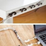 20Pcs Self-Adhesive Wire Organizer, Cable Clip Buckle Plastic Clips Ties Fixer Fastener Holder - Image 5