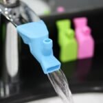 Bathroom Sink Nozzle Faucet Extender, Rubber Elastic Water Tap Extension, Kitchen Faucet Accessories For Hand Washing - Image 2