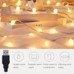 1Pc Globe String Light, 10/20/30/40/80 Led Fairy Light, Usb Power, Universal Lamp, For Indoor And Party Wedding Tree Bedroom Ramadan Valentine'S Day Decoration - Image 10