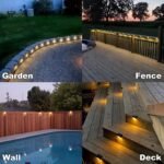 4/6/8-Pack Solar-Powered Led Step Lights Outdoor, Ip65, Auto On/Off Sensor, Solar Panel Charging, Warm White Led Bulbs, For Garden, Patio, Pathway, Wedding, Pathway Lighting - Energy-Efficient Landscape Lighting, Solar Powered Outdoor Lights, Garden Decor, Contemporary Design, Durable Construction, Sensoractivated Light, Event Planners - Image 16