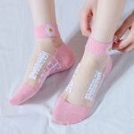 5Pcs Women'S Korean Style Daisy Ankle Socks - Breathable & Lightweight, No-Show Summer Boat Socks In Assorted Colors With Invisible Toe Design, Cute Socks - Image 10