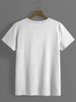 Solid Color Crew Neck T-Shirt, Casual Short Sleeve T-Shirt For Spring & Summer, Women'S Clothing - Image 10