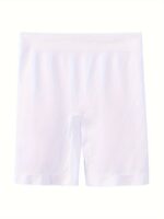 Seamless Solid Boyshort Panties, Soft & Comfortable Stretch Panties, Women'S Lingerie & Underwear - Image 2