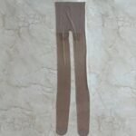 Plus Size Basic Pantyhose, Women'S Plus Solid High Waist Stretchy Sheer Mesh Tights - Image 6