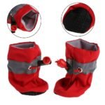 4Pcs Water-Resistant Dog Shoes For Small Dogs - Protect Your Pet'S Paws And Keep Them Dry Christmas Gift - Image 12