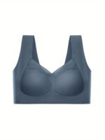 Solid Color Sexy No Steel Ring Women'S Underwear Comfortable Breathable Gathered Vest Bra Underwear - Image 4