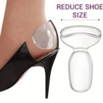 Transparent Heel Protector, Women&Apos;S Heel Insole, Fits Too Big Heel Pad